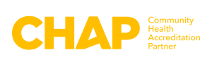 CHAP Full Logo - Amber Transparent